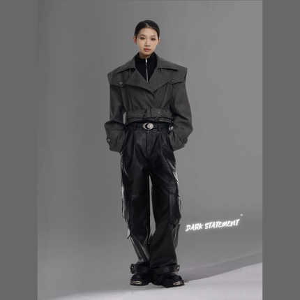 SA1-1 Detachable Leather Coat