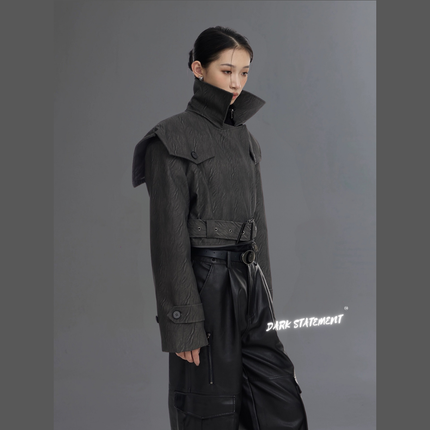 SA1-1 Detachable Leather Coat