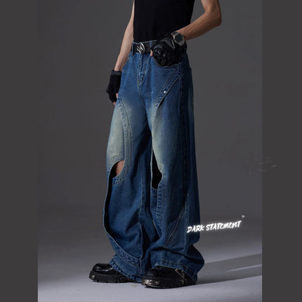 IN2-21 Straped Vintage Denim