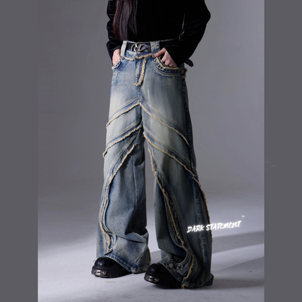 IN2-9 Spliced Industry Jeans